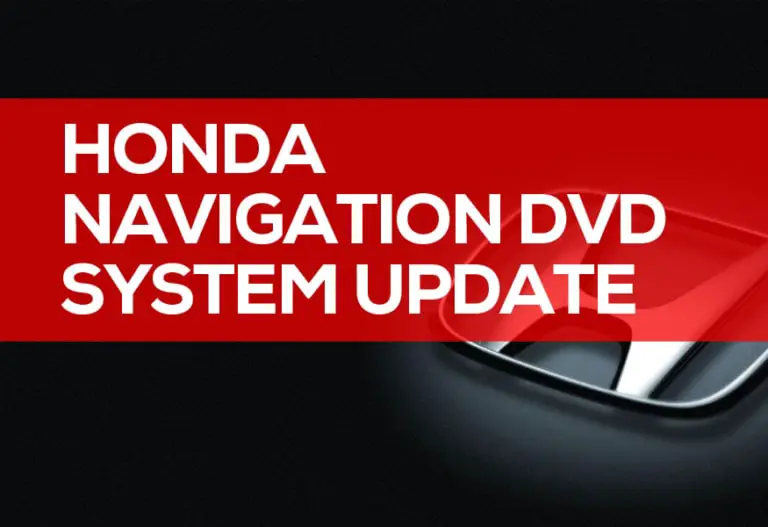2019 honda navigation system update